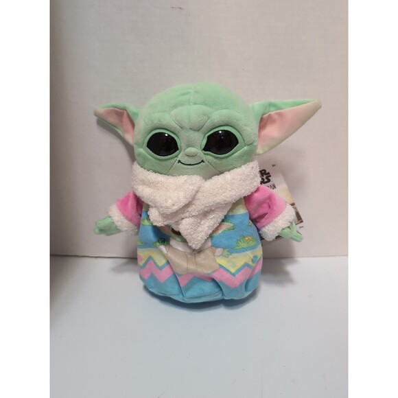 Mattel Other - 2023 STAR WARS Grogu The Child 9” Plush Baby Yoda MANDALORIAN Easter Egg Robe